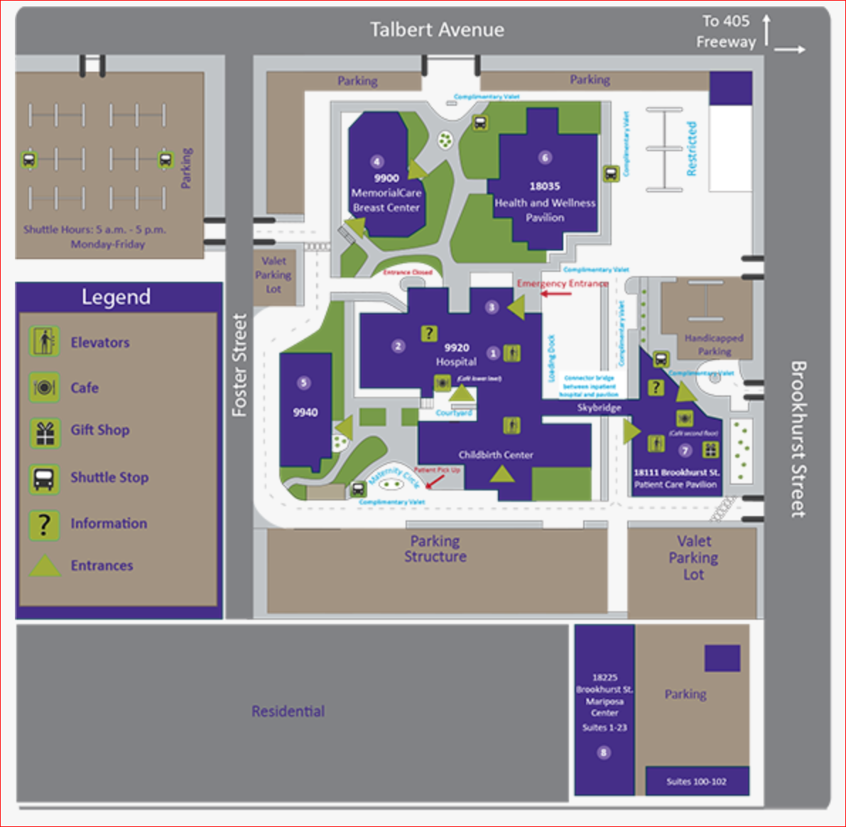Hospital Map